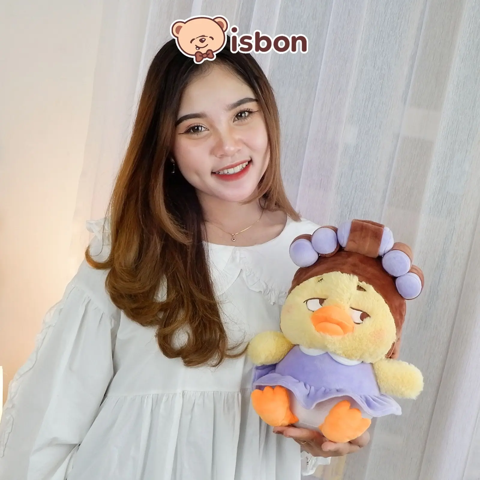 10in With Hair Do Purple