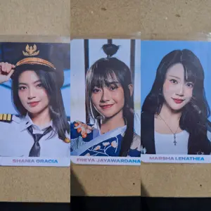 (Official) Photocard (PC) Road to Sousenkyo RTS JKT48 Freya, Marsha, Gracia
