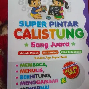 Buku Anak / Belajar Membaca Menulis Berhitung / Super Pintar Calistung Sang Juara – Terlengkap All In One / Lingkar Media / Lingkar Media LM - LM