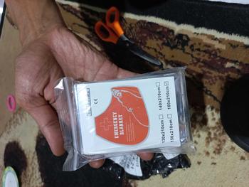 Product Review of Emergency blanket selimut darurat hipotermia ukuran 160cm x 210 JUMBO from i**2 0