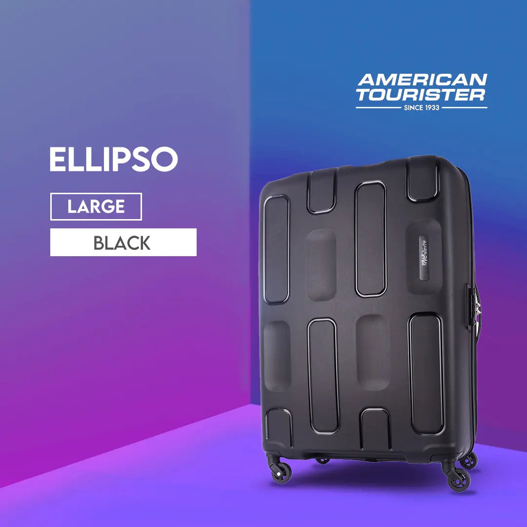 American Tourister Koper Hardcase Ellipso Large 29inch - Black