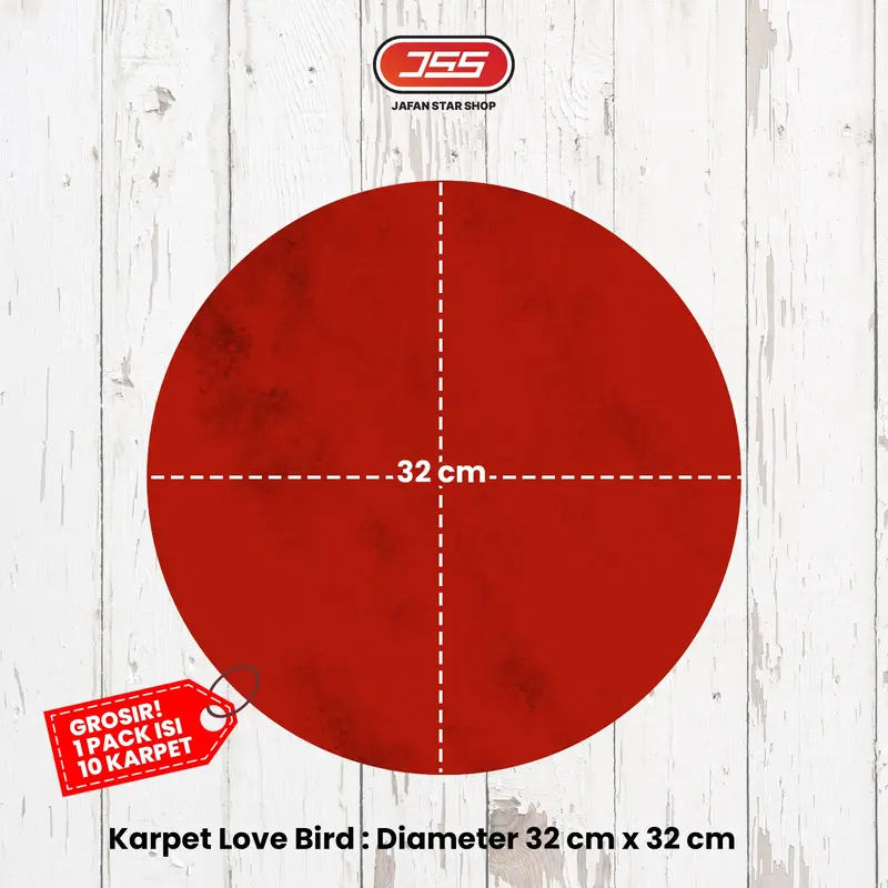 MASTER GROSIR Karpet Lovebird 1 Pack Isi 10 pcs Alas Tebok Sangkar Kandang Burung Love bird 0