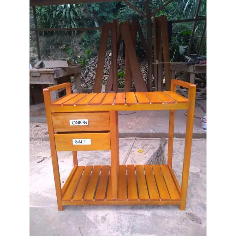 Rak kompor 2 tungku rak serbaguna rak aesthetic