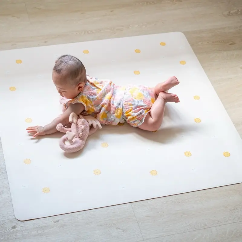 Our Mats: Square Reversible Vegan Leather Mat