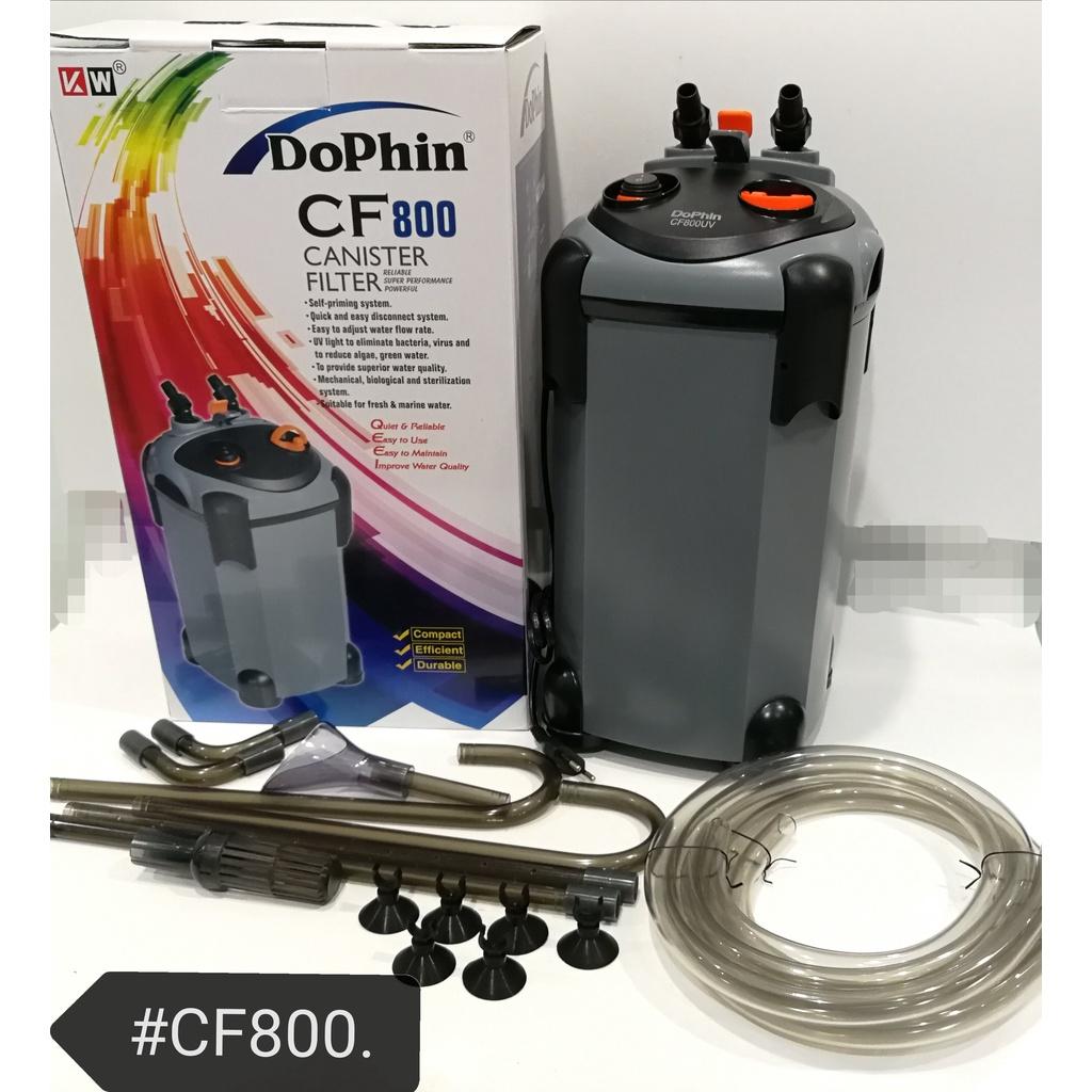 Dophin CF800 UV Canister Filter Aquarium Fish Pump Pam Akuarium Ikan