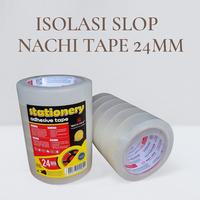 Gambar ISOLASI NACHI 24MM X 72 YARD SHRING TRANSPARAN dari ANEKA STATIONERY GROSIR Kota Malang 1 Tokopedia