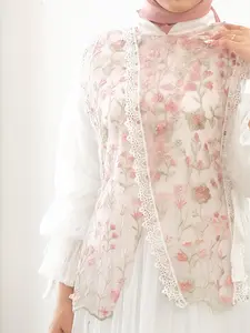 Aaliyah Dress Gaun Lebaran 2026 Kondangan Brukat Gamis Muslim