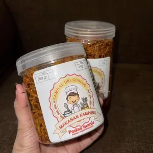 Sambal Kriuk Pedas Manis Full Bumbu Rempah 500gr