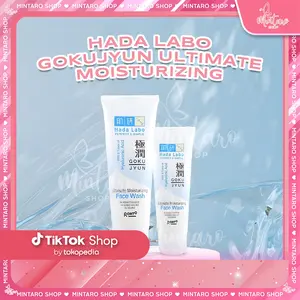 Hada Labo Gokujyun Ultimate Moisturizing Face Wash 50gr | 100gr Original BPOM