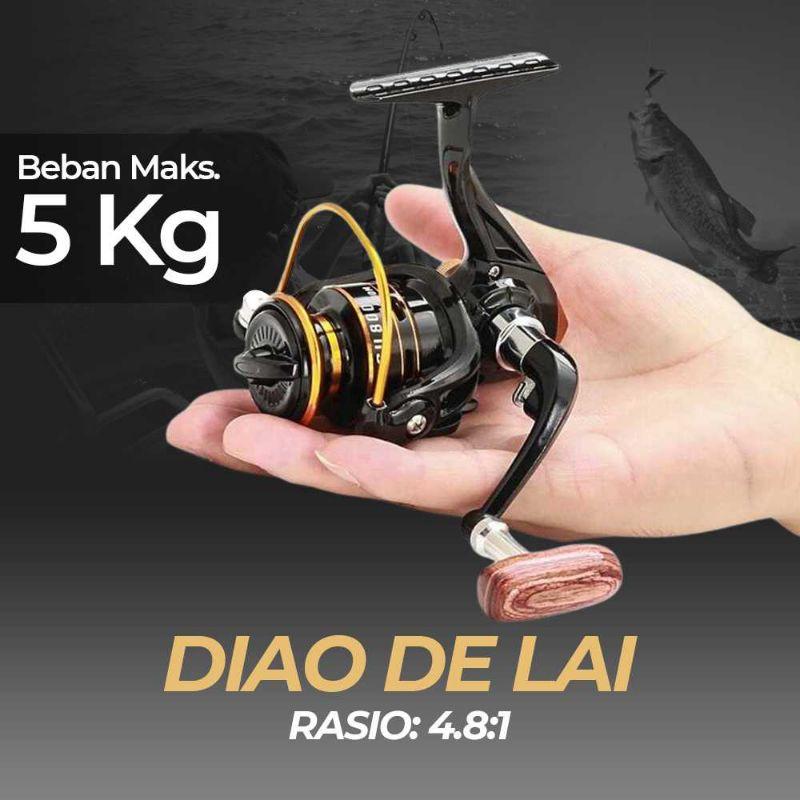Reel Pancing Mini Full Metal Murah Rell 800 Reel 500 Promo Terbatas 5