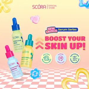 Scora Serum Series 20ml | Serum Mencerahkan Skin Barrier Acne Berjerawat Whitening Alpha Arbutin Tranexamic Acid Panthenol Melembabkan Kulit Kering Kulit Berminyak Sensitive calming Centella Asiatica CICA