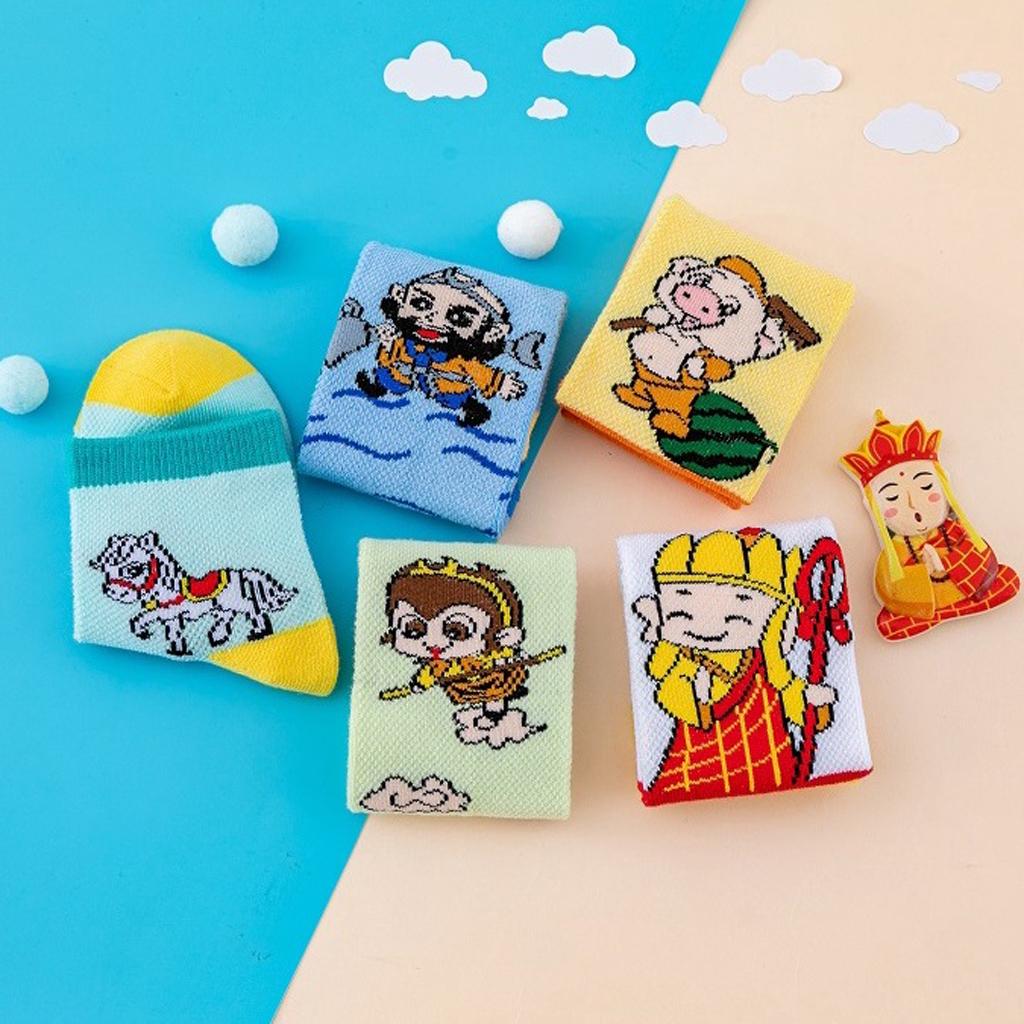 THL Kaos Kaki Anak Motif Kera Sakti Kaos Kaki Bayi Lucu KK043