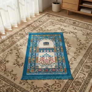 GebyarSale Travel Besar Sajadah Suede Bludru Export Badan Tanggung Square Imani Square Bahan PoliesterPrinting Rumbai Tambang Cantik Kepang Tampar Jahitanunik MotifWarna Seri warnaOri Pasti BagusKUALITAS TerlarisBestsellerMuslim lbadah