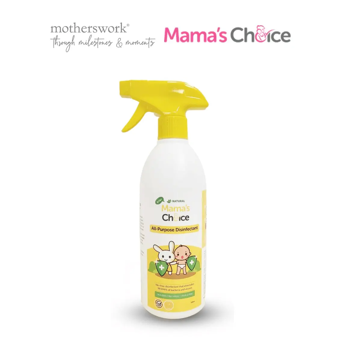 Mama's Choice All Purpose Disinfectant 500ml - spray disinfect