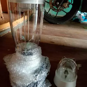 Simplus Pisau + Gelas Bumbu Blender Penggiling Material PC Bilah pisau stainless steel 304 GMBE-LLJH004