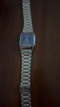 Product Review of SANDA Gaya Mewah Mens G Jam Tangan Stainless Steel Women Dipimpin Jam Tampilan Ganda Digital Unisex Arloji Kuarsa Tahan Air Olahraga 747 from D**a 0