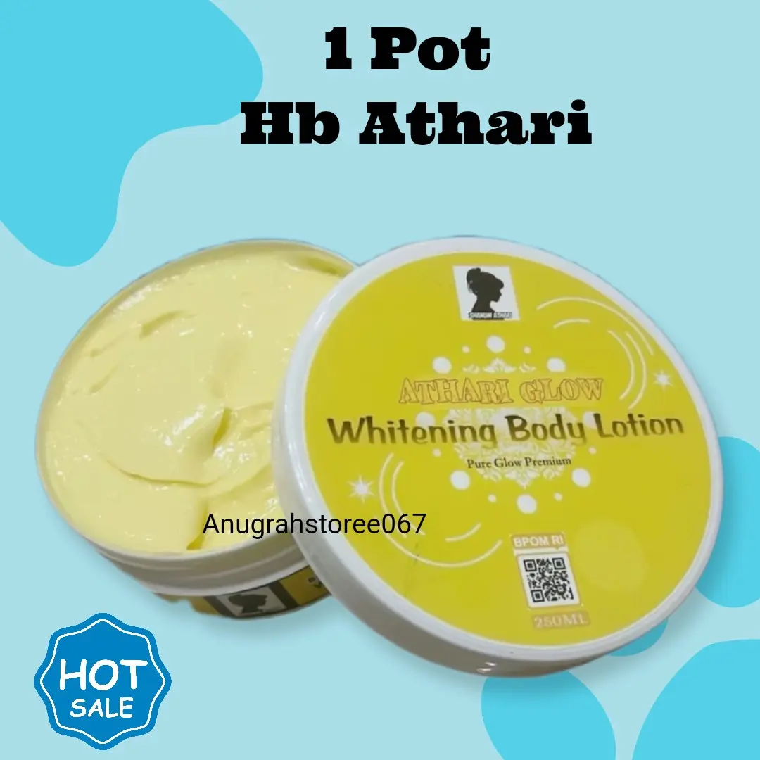 250ml HB Athari Glow BPOM FULL DOSTING cepat putihkan kulit Memutihkan