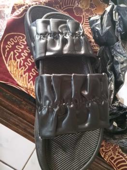 Product Review of [COD] Sandal Ruffle/ Sandal Musim Panas/ Sandal PVC/ Sandal Anti Slip from 𝒱**𝒶 0