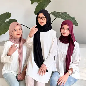 OZZA HIJAB - Pashmina Oval Airflow Kaos Rayon Viscose