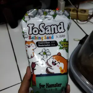 Pasir Hamster Tosand Bathing sand 500gr free 100gr Kualitas Premium