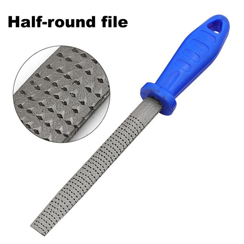 3PCs Files for Wooden /Metal Flat, Round, Half-round 6 Inch Wood Rasp File Carpentry Woodworking Sharpening 2