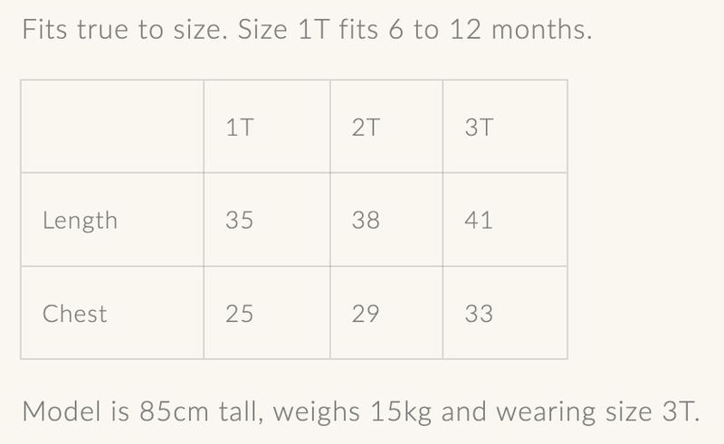 Product Introduction of [Anak & I] Stella Galaxy Toddler Tshirt 0