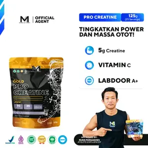 ⁠MUSCLE FIRST Pro Creatine 125gr Unflavored - Suplemen Fitness