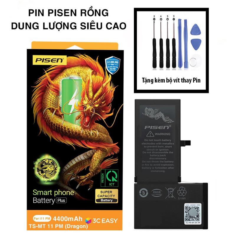 CODPin Pisen Dung Lượng Cao cho lp từ 6 - 14Promax