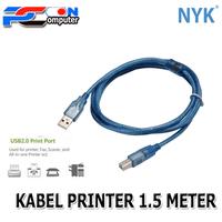 Gambar KABEL PRINTER PANJANG 1.5M/3M/5M/10M / KABEL AM TO BM dari PC ON COMPUTER Kota Bekasi 1 Tokopedia