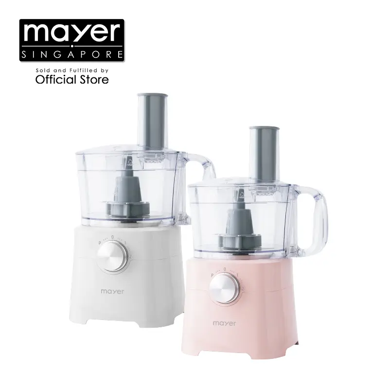 Mayer Multi-Functional Food Processor MMFP402 - Pink / White