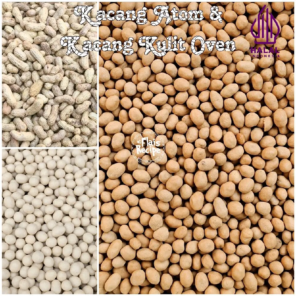 KACANG SANGHAI SUKRO GANGSAR KACANG KULIT OVEN | 500gr / 250gr | Snack Cemilan Camilan Kiloan Murah