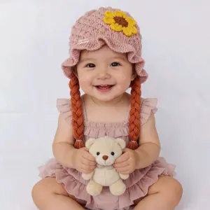 Kupluk wig#kupluk bayi#kupluk bunga#kepang wig Anak-Anak