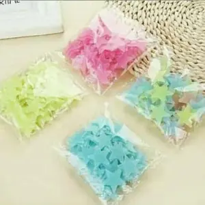 PACK STIKER BINTANG STIKER DINDING GLOW IN THE DARK STAR STICKER PAKET ISI 100 PCS