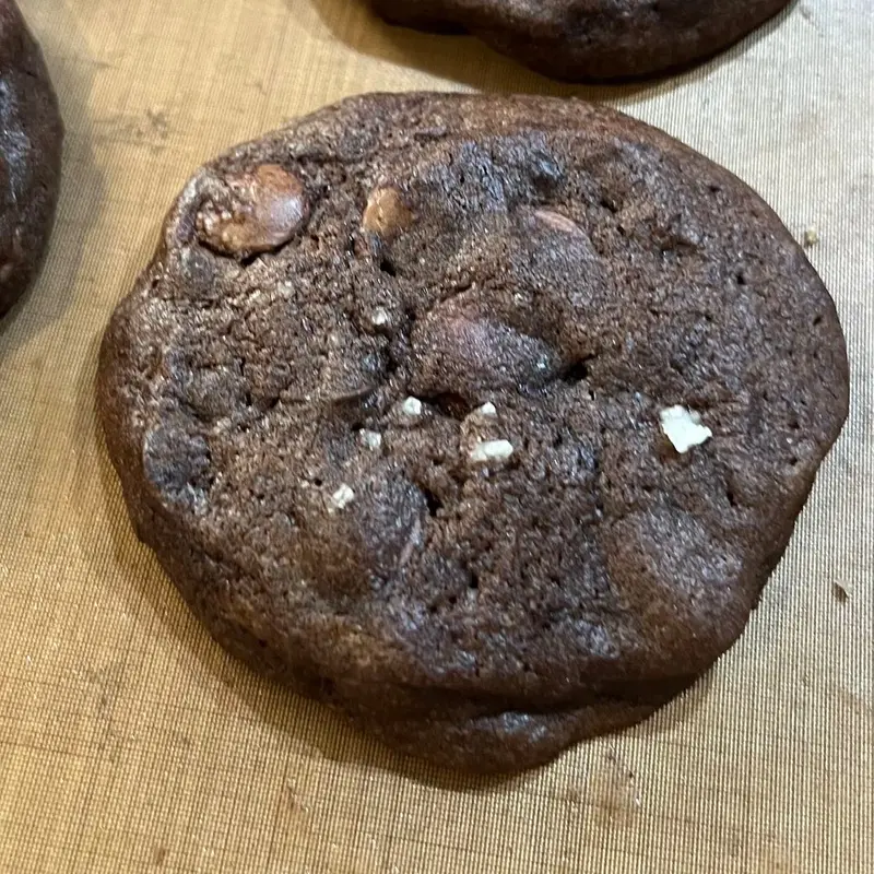 Biskuit Cookielle soft cookies double dark chocolate 0