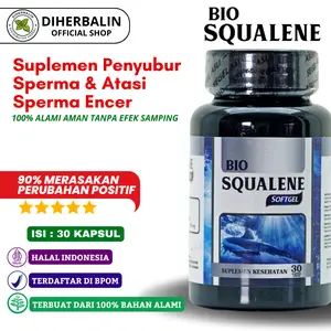 Bio Squalene Penyubur Sperma Atasi Sperma Encer 30 Softgel