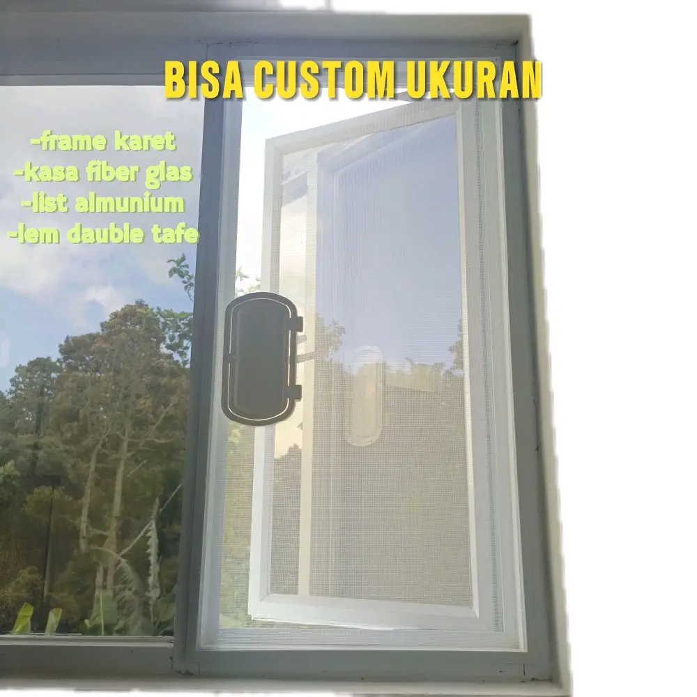 jaring nyamuk penutup ventilasi jendela penghalang nyamuk dan serangga