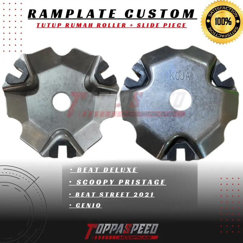 TUTUP RUMAH ROLLER GENIO/BEAT DELUXE/SCOOPY NEW CUSTOM KODE (KOJA) 1