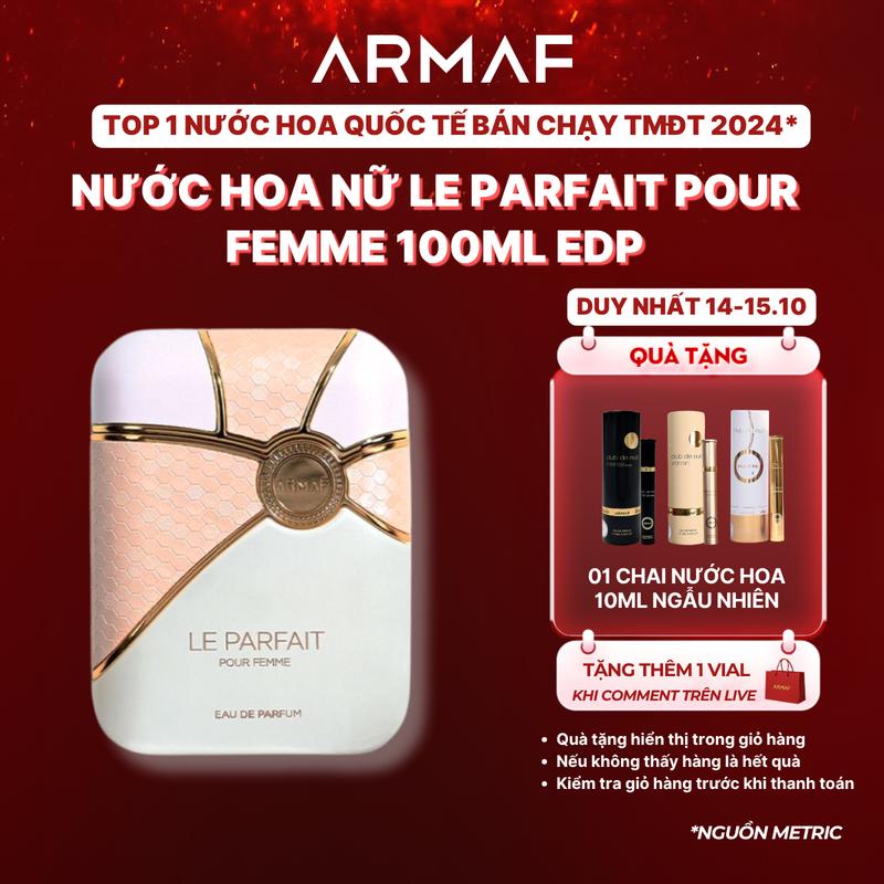 Nước hoa nữ Armaf Le Parfait Pour Femme EDP 100ml [DL]