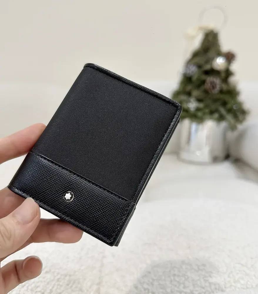 UK3077 Mont Blanc Sartorial Jet Business Card Holder 6cc