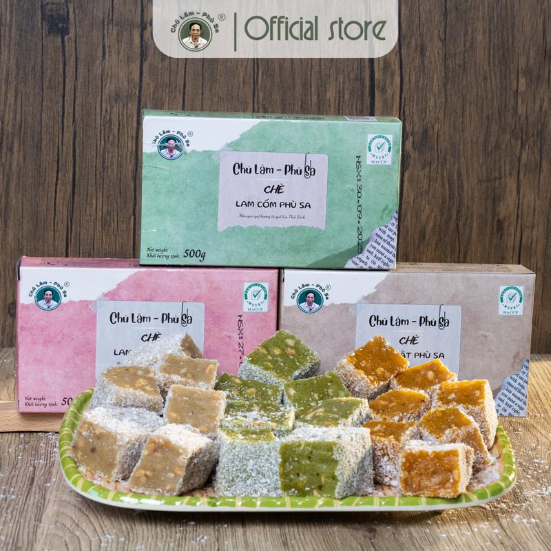 Combo 3 vị Chè Lam - Lam Mật - Lam Cốm - Lam Vừng Nước Trà Chua bánh gấc bánh cốm xanh Tea