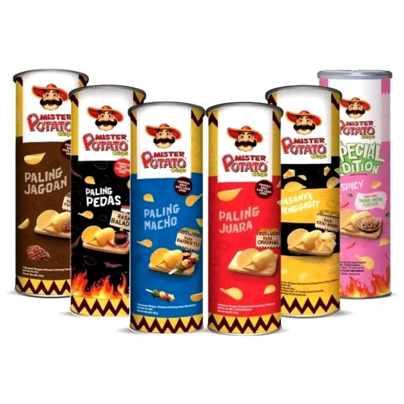 Mister potato Crips 80gr Al varian Rasa 0