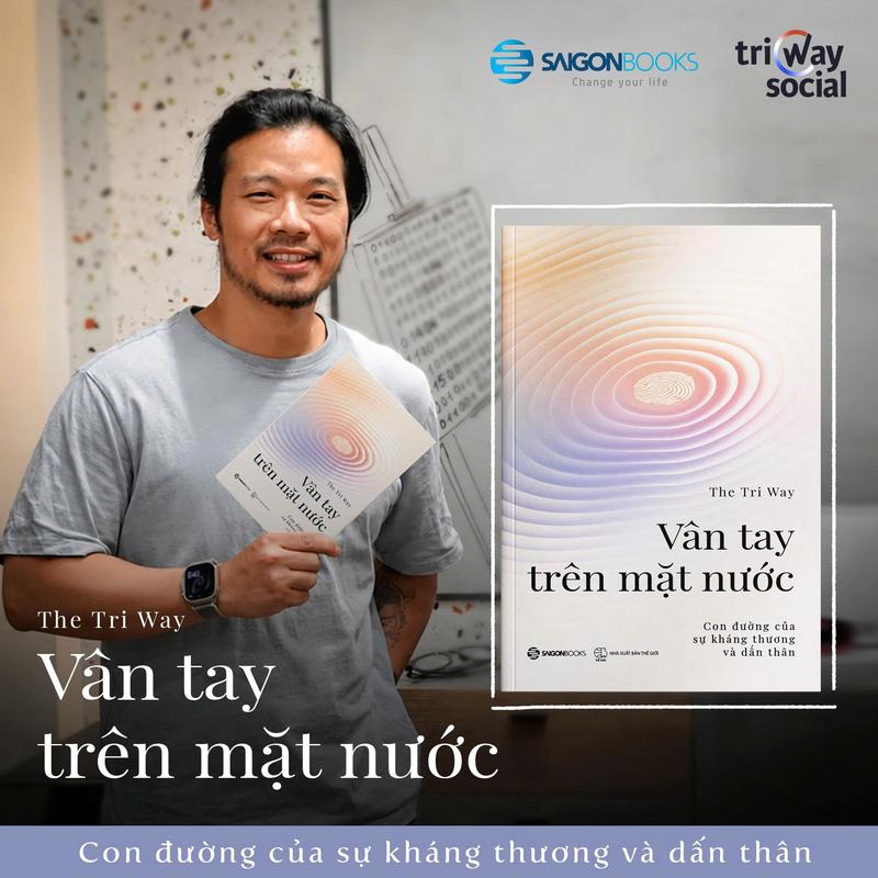 Sách – Vân Tay Trên Mặt Nước – Tác Giả: The Tri Way