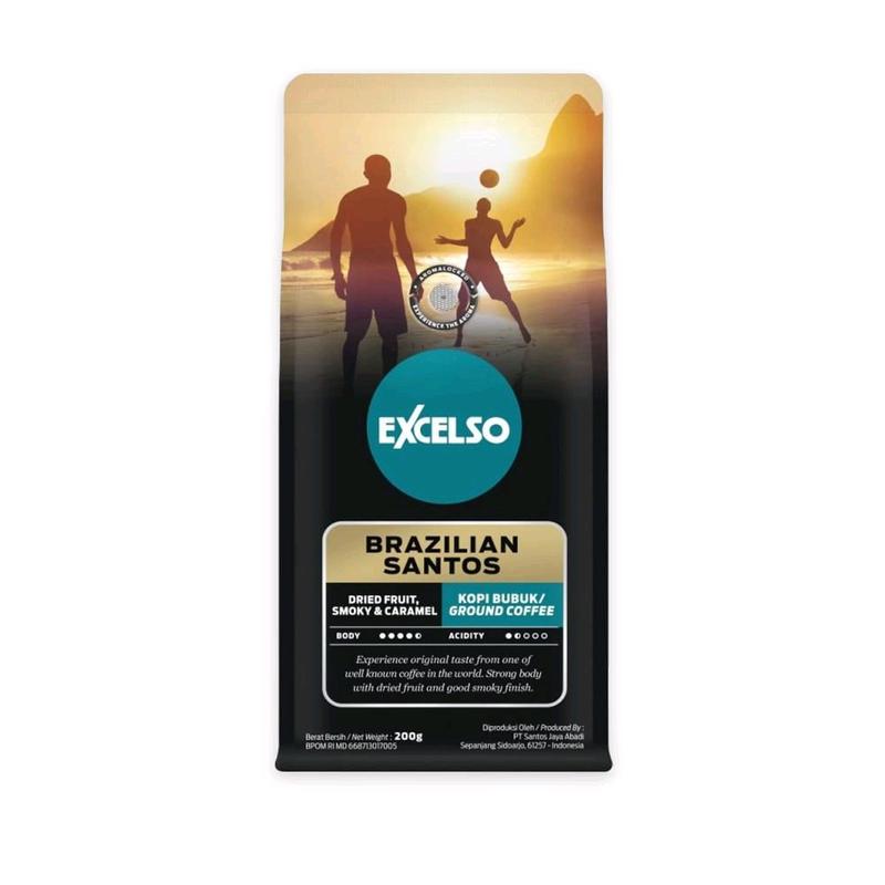 Kopi Excelso kemasan 200gr varian bubuk dan biji 7