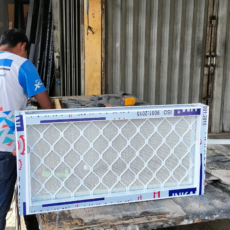BOVEN TANPA KACA T40 X L80 VENTILASI ALUMINIUM KAWAT NYAMUK ANTI KARAT EXPANDA 0