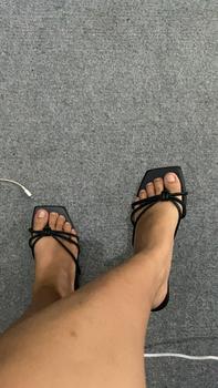 Product Review of Shoeponic ARA - Trend 2024 Sandal Wanita Comfort Alas Sol Premium Sandal Flat Hitam Dan Silver from F**i 0