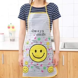 Celemek Tranparant Anti Air Memasak Lucu Clemek Apron Kain
