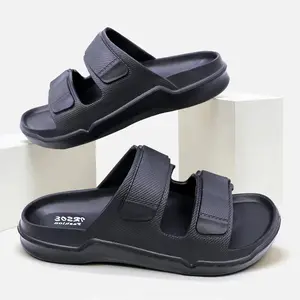 IRSOE Sandal Selop Pria Karet Motif Lucu Size 36-45 Sendal Slide Nyaman untuk Kaki Anda