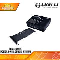 Gambar LIAN LI PCI-e 5.0 x16 Riser Cable 200mm Black Gen 5.0 dari Techno Computer Bali Kota Denpasar 1 Tokopedia