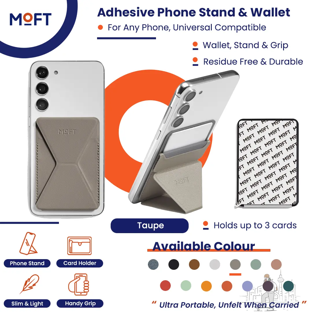 MOFT Adhesive Phone Stand & Wallet