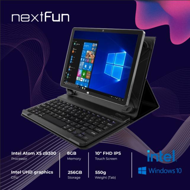 Nextfun 2-in-1 ntebook computer 10.1 inch Intel Atom Z8350 processor ...